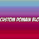cara custom domain blogger