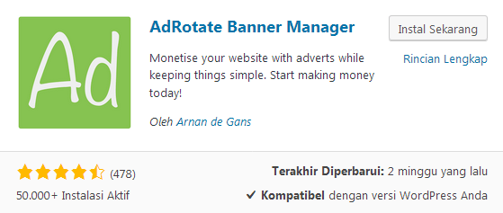 adrotate banner manager