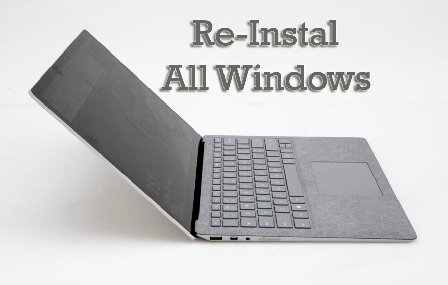 cara instal ulang laptop dengan flashdisk