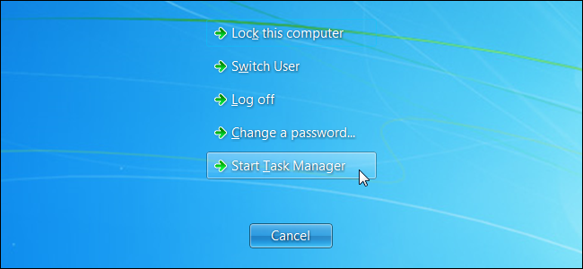 cara membuka task manager windows 7