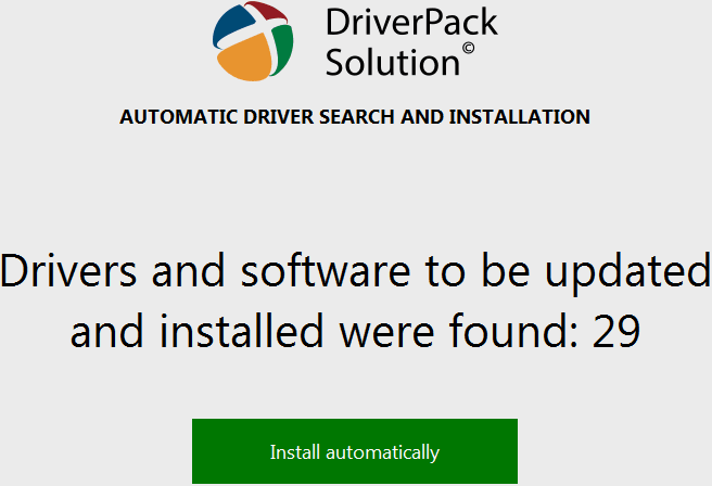 driverpack solutions