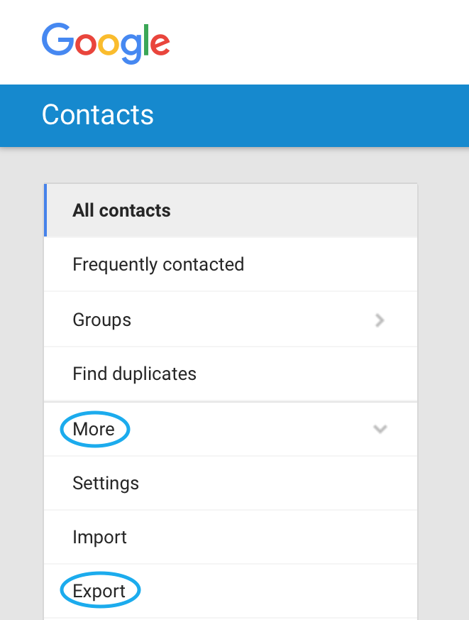 google contacts export cara mengembalikan kontak yang hilang