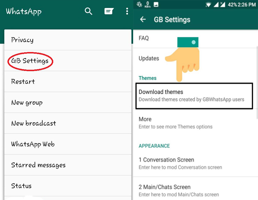 30+ Trend Terbaru Gbwhatsapp Cara Mengganti Tema Whatsapp Tanpa Aplikasi