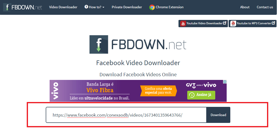 fbdown private download