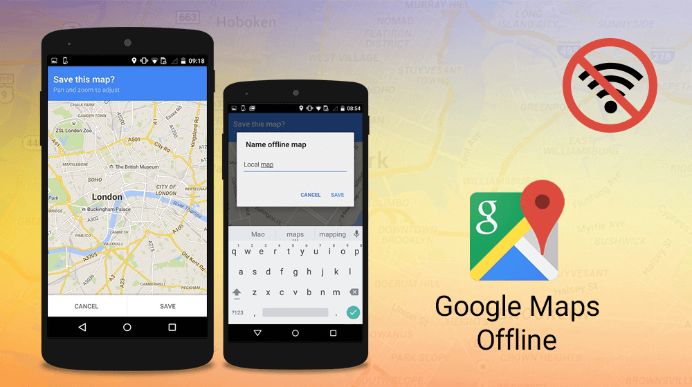 cara menggunakan google maps offline android