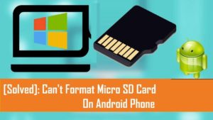 cara memformat sd card yang tidak bisa diformat di android