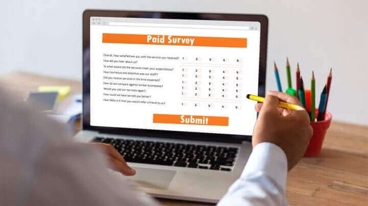 survey online dibayar rupiah