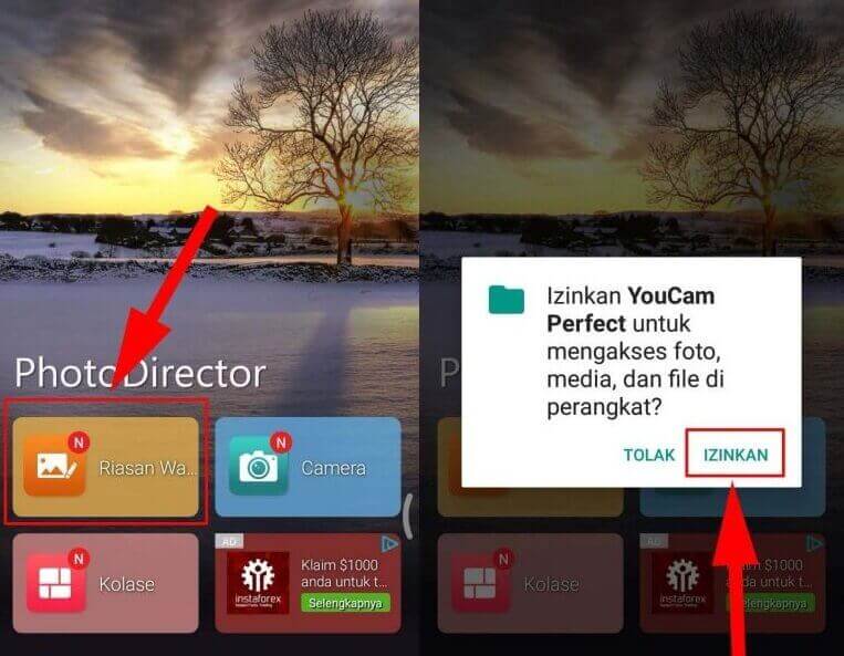 cara menghilangkan watermark foto di android riasan