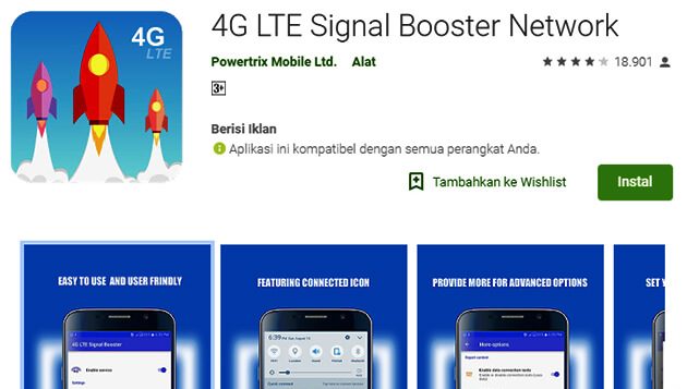 4G LTE Signal Booster Network