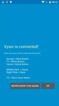 vysor is connected cara mirroring hp ke laptop dengan kabel