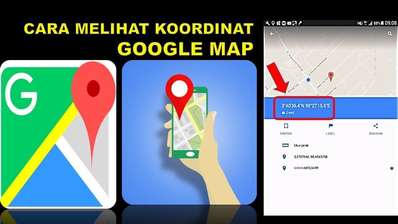 cara mencari koordinat di google maps
