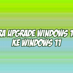 cara update windows 10 ke windows 11