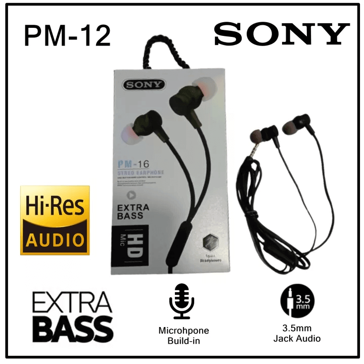 Bass Sony dengan headphone ekstra