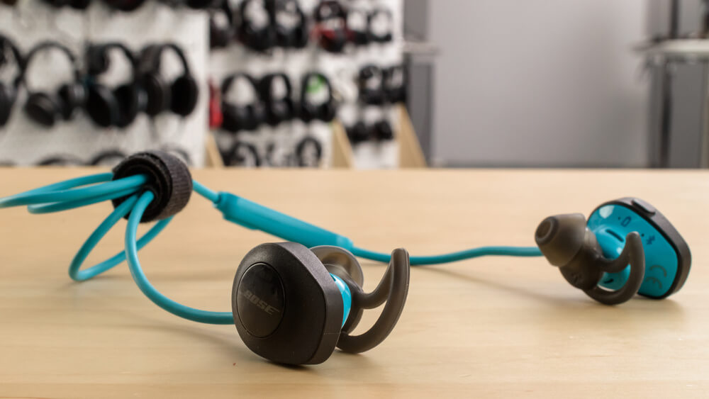 headset iphone terbaru dan terbaik 2023 Bose SoundSport Wireless
