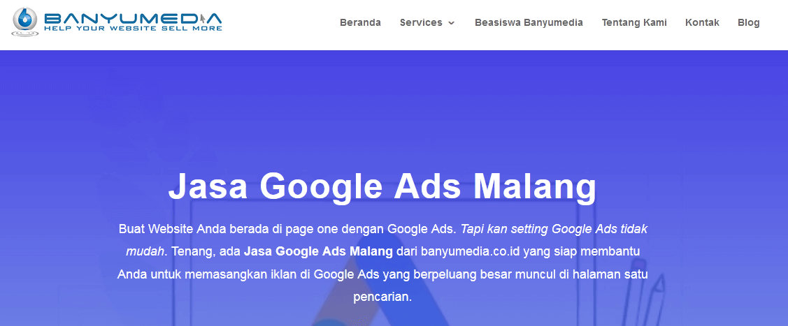 jasa google ads malang