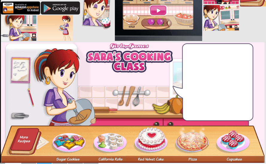 Games Memasak Sara