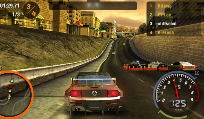 Game PPSSPP need for speed
