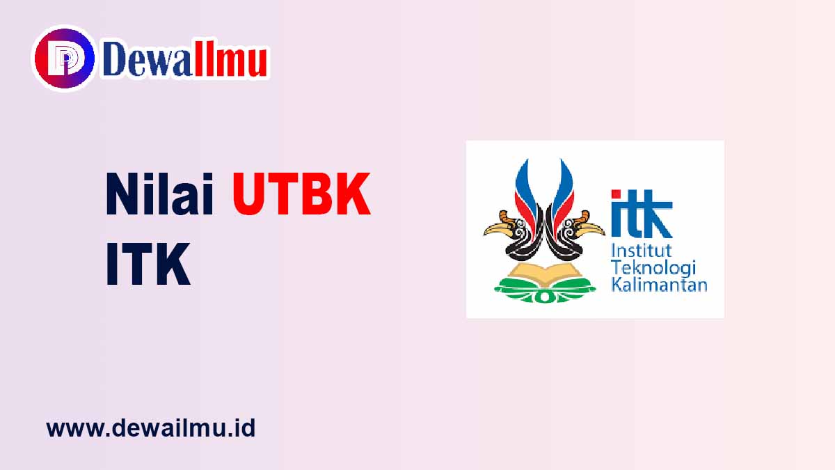 Rata-rata Nilai UTBK ITK