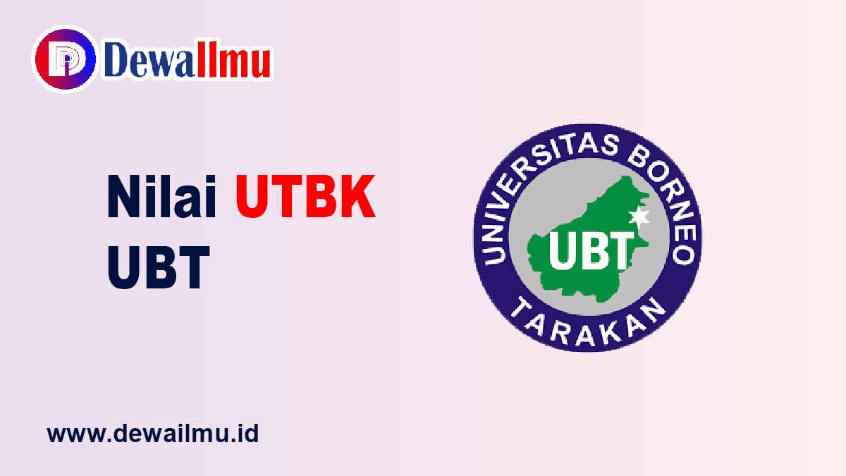 Rata-rata Nilai UTBK UBT