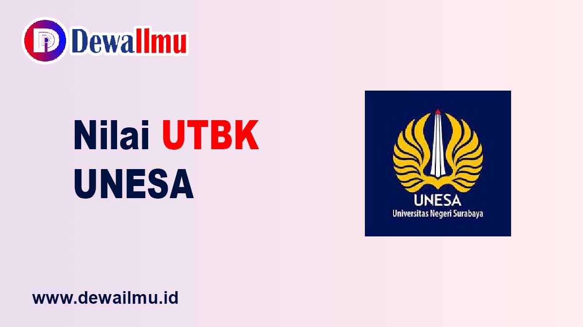 Rata-rata Nilai UTBK UNESA