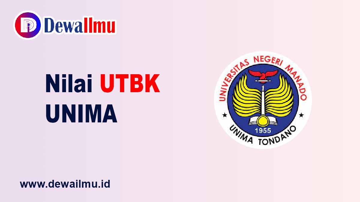 Rata-rata Nilai UTBK UNIMA