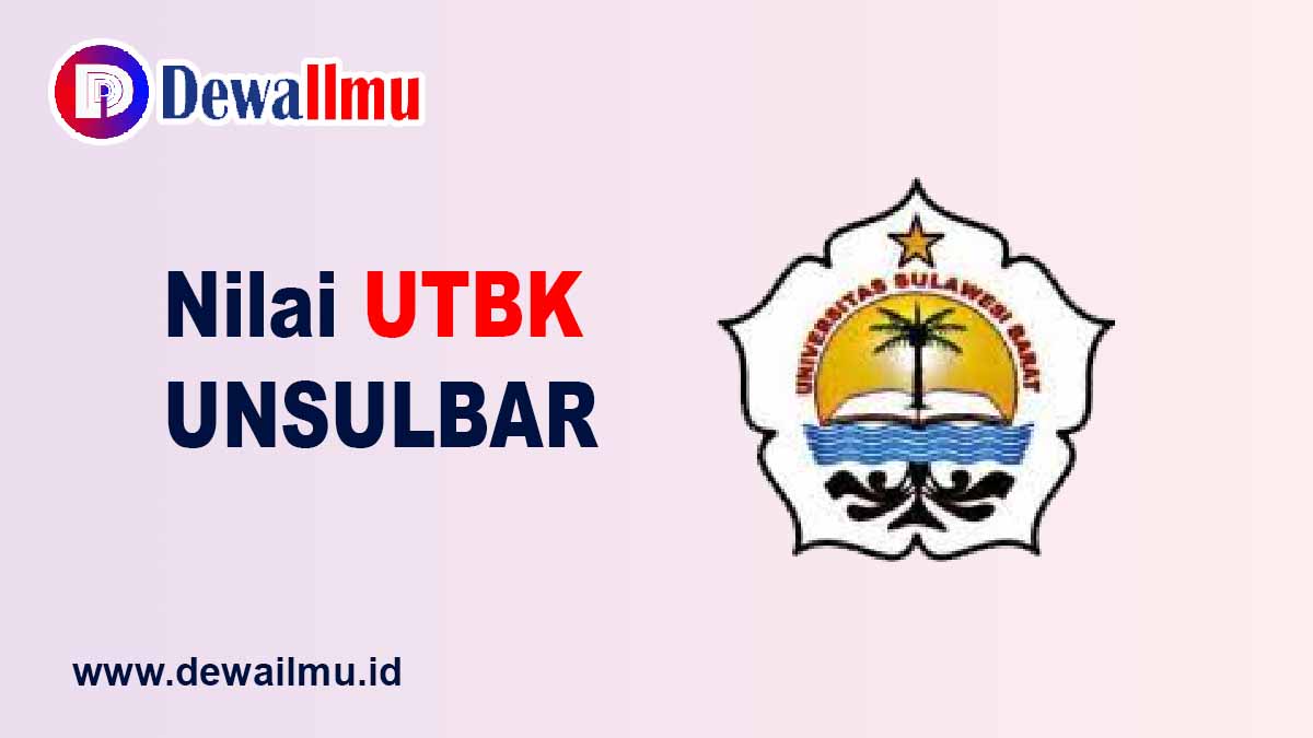 Rata-rata Nilai UTBK UNSULBAR