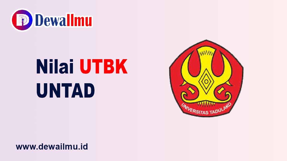 Rata-rata Nilai UTBK UNTAD