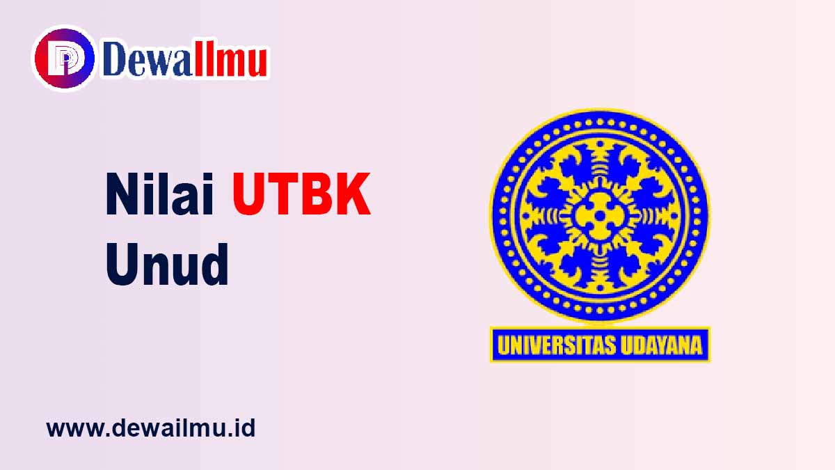 Rata-rata Nilai UTBK UNUD