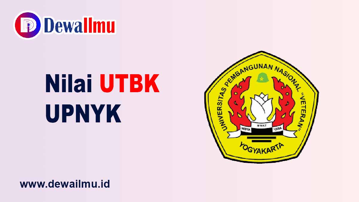 Rata-rata Nilai UTBK UPNYK