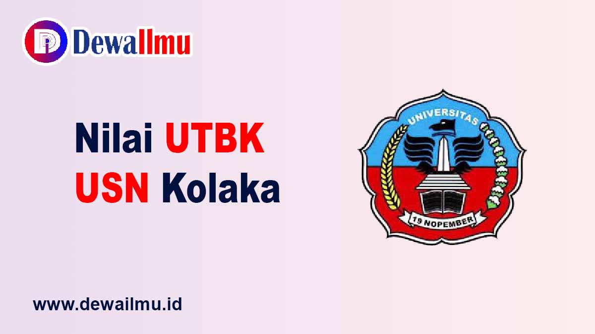 Rata-rata Nilai UTBK USN Kolaka