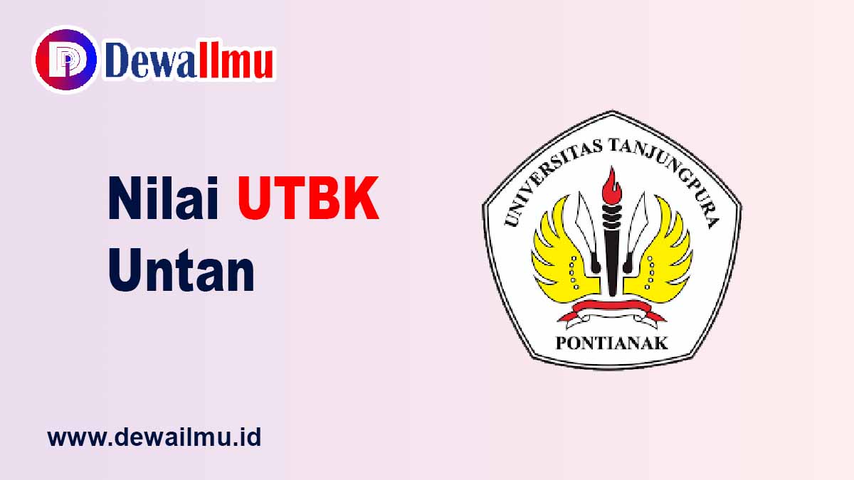 Rata-rata Nilai UTBK Untan