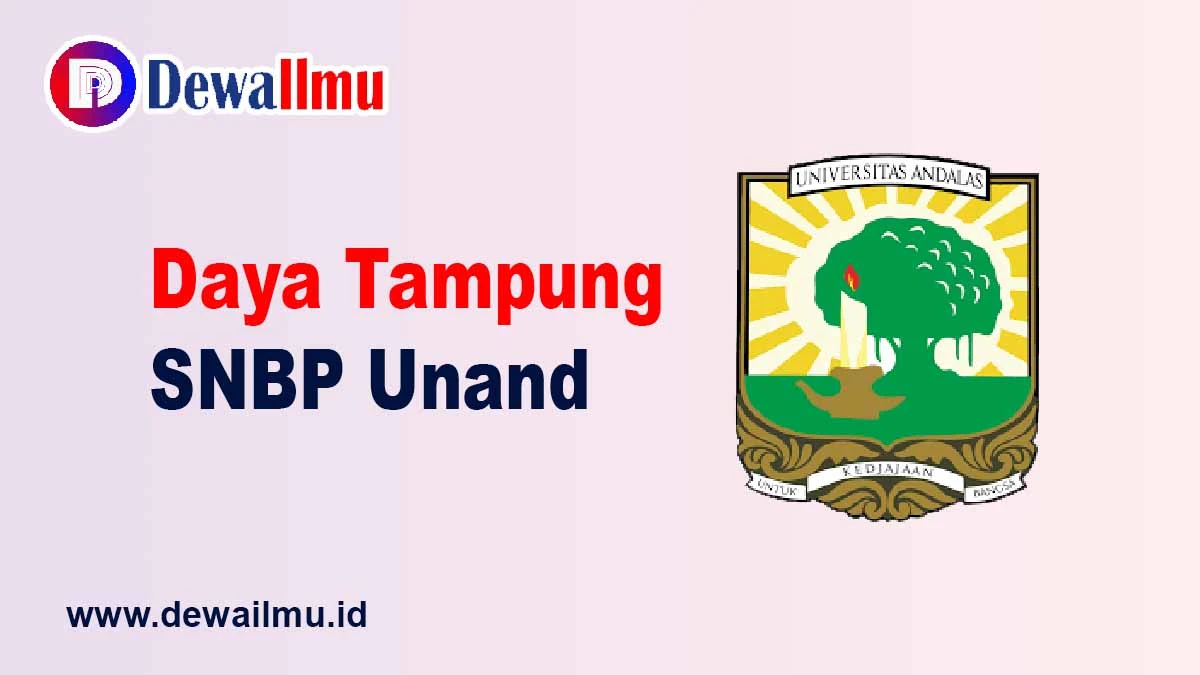 daya tampung snbp unand