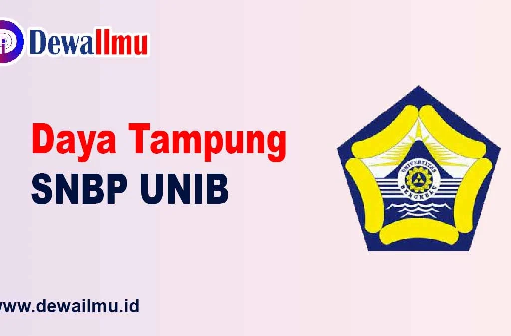 daya tampung snbp unib