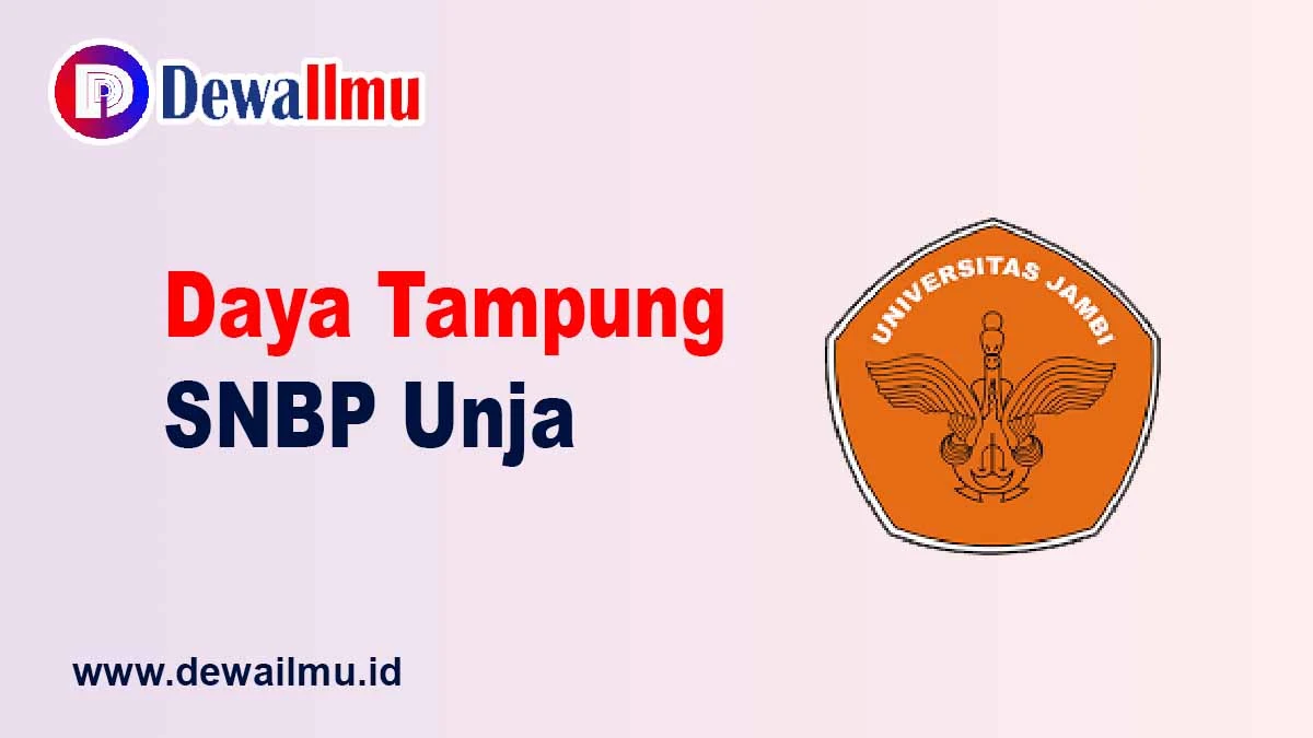 daya tampung snbp unja