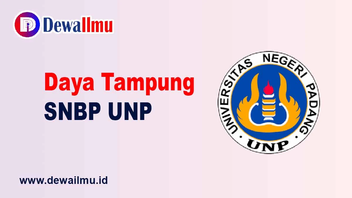 daya tampung snbp unp