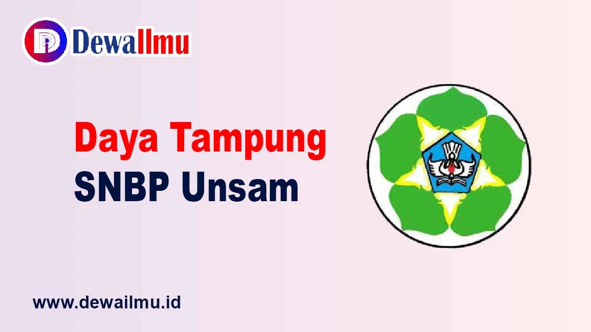 daya tampung snbp unsam