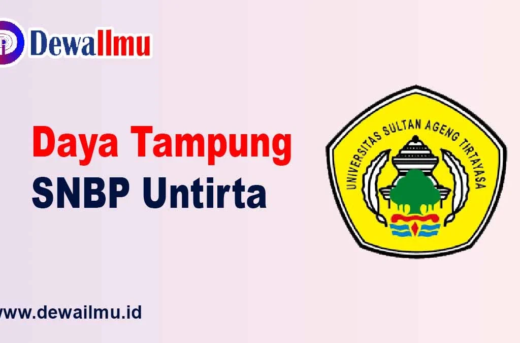 daya tampung snbp untirta