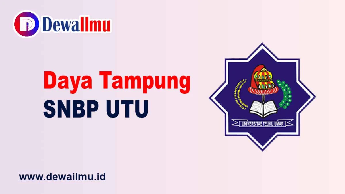 daya tampung snbp utu