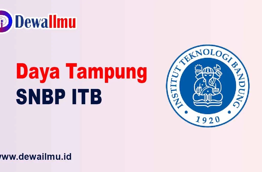 daya tampung snbp itb