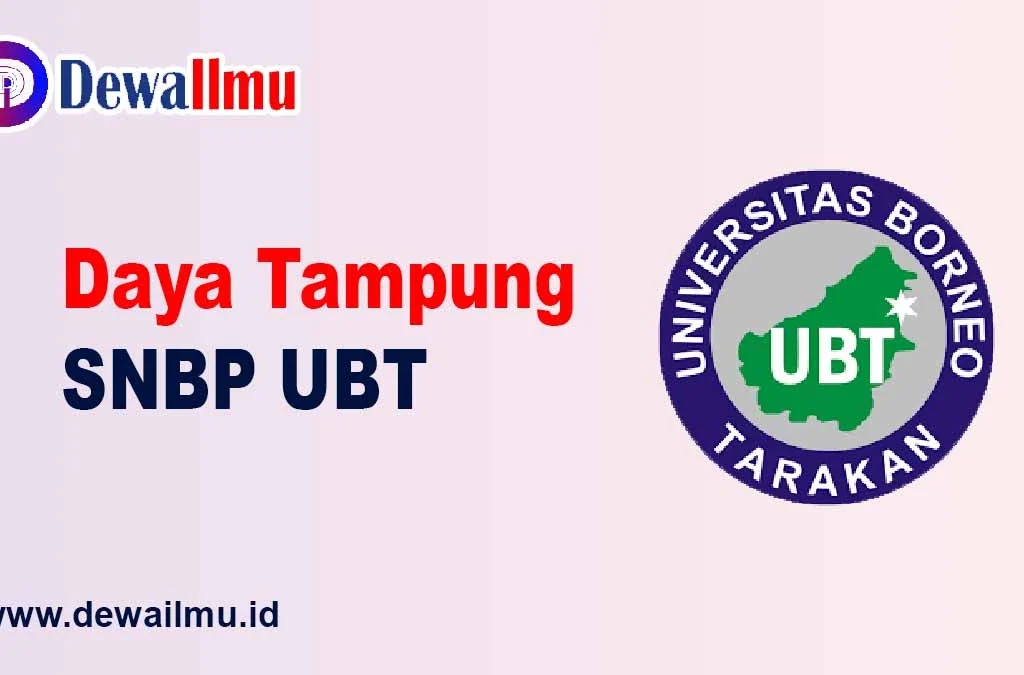 daya tampung snbp ubt