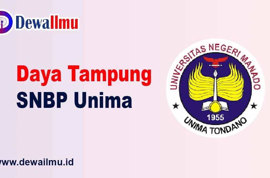 daya tampung snbp unima