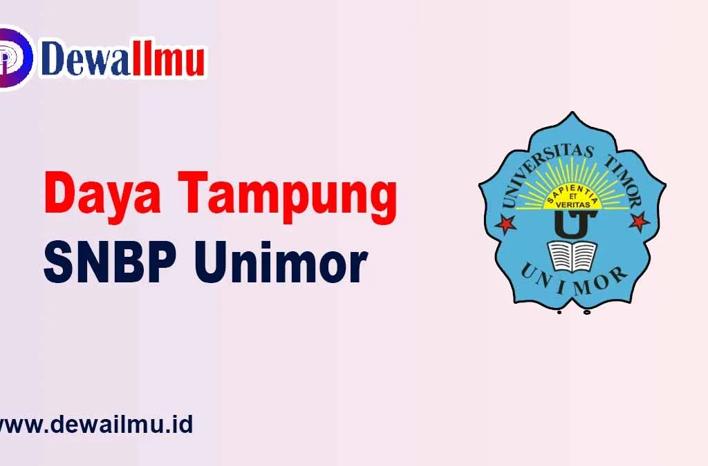 daya tampung snbp unimor