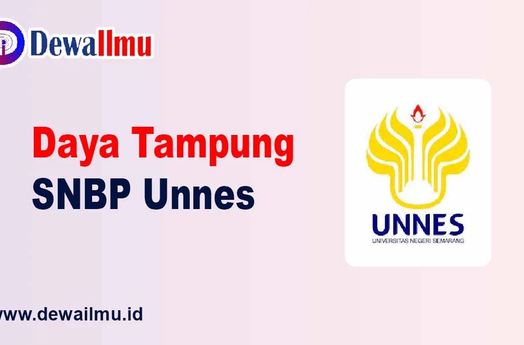 daya tampung snbp unnes