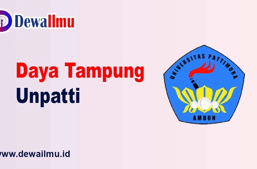 daya tampung snbp unpatti