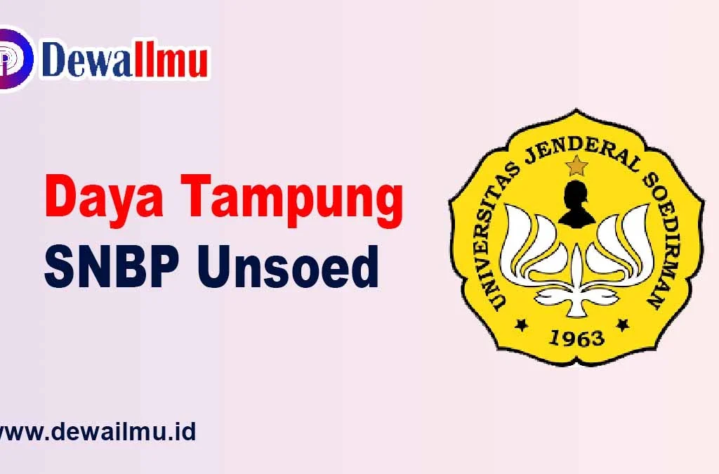 daya tampung snbp unsoed