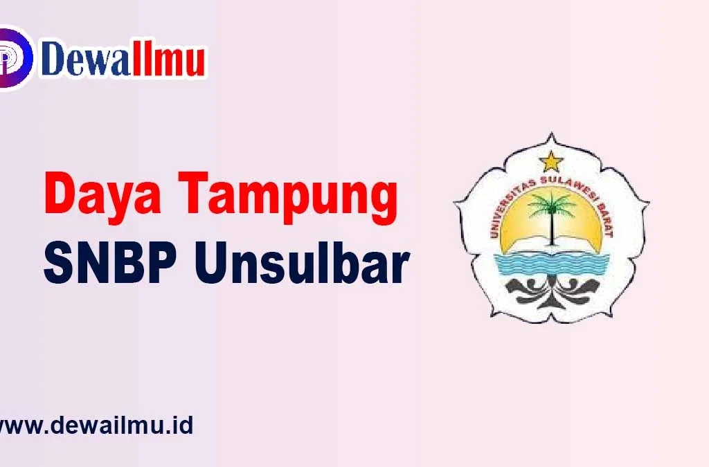 daya tampung snbp unsulbar