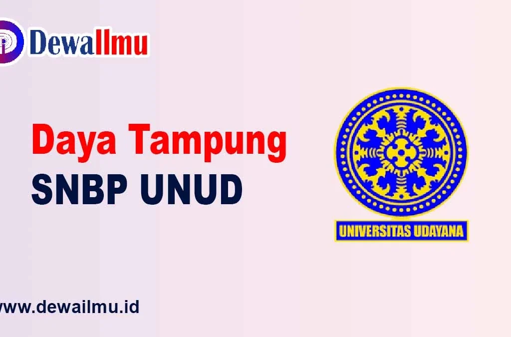 daya tampung snbp unud