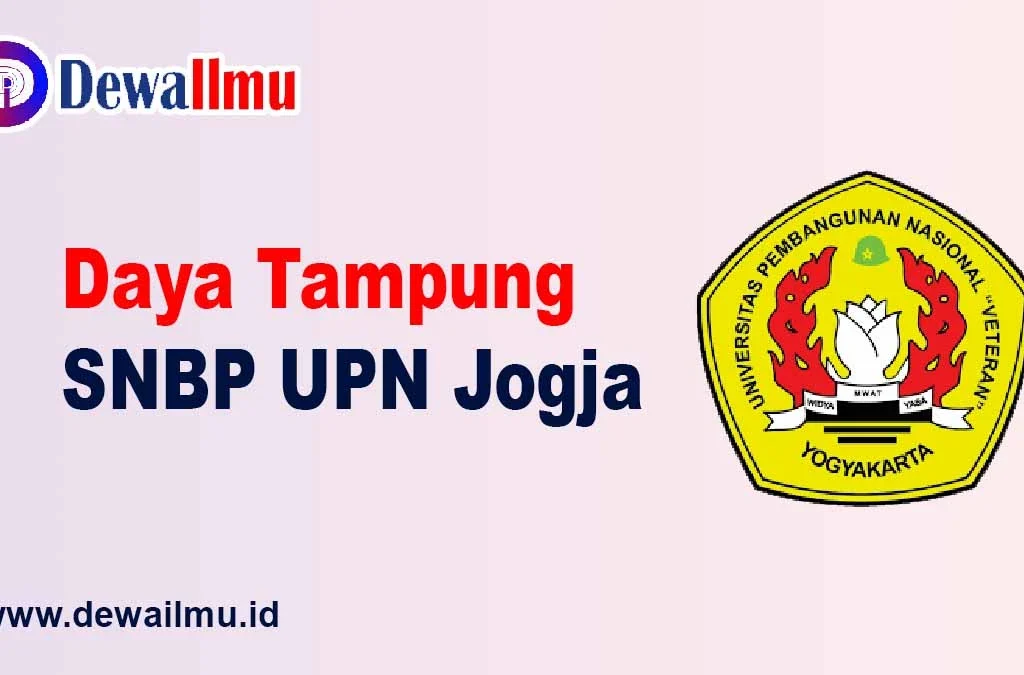 daya tampung snbp upn veteran yogyakarta