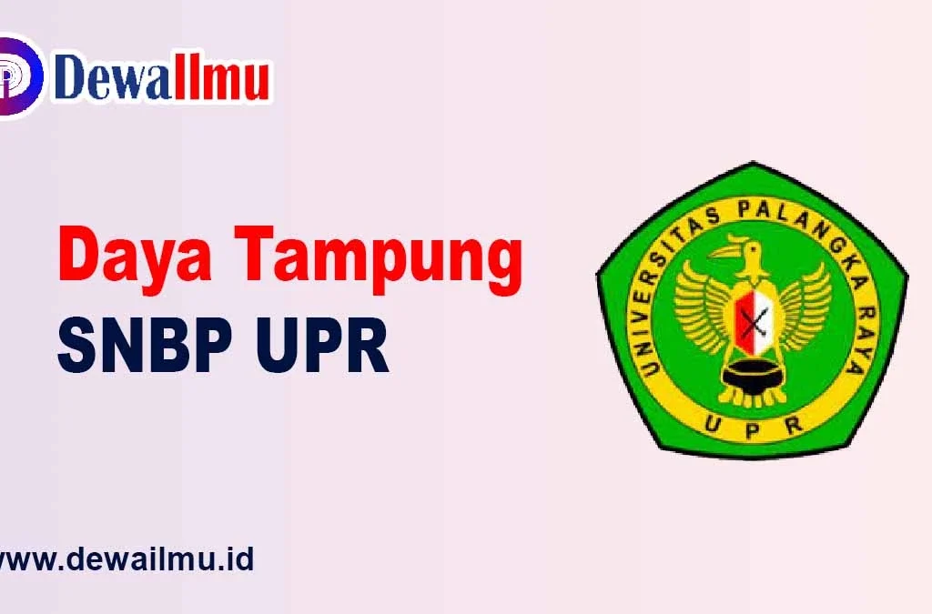 daya tampung snbp upr