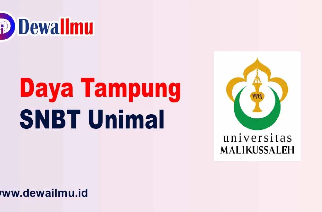 daya tampung snbt unimal